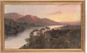 The Pass Of The Trossachs by Alfred de Breanski