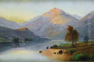 Paisaje Escoces by Alfred de Breanski