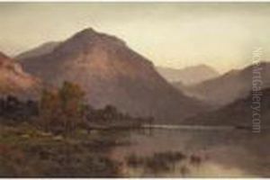A Still Evening, Inversnaid by Alfred de Breanski