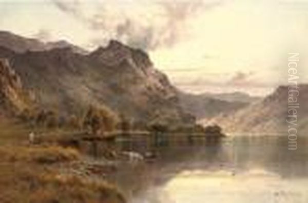 The Borrowdale Pass From Derwentwater - view 1