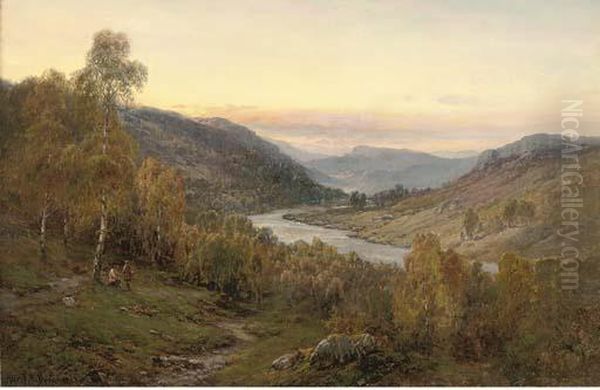 The Valley Of The Teith - view 1