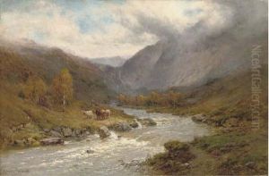 The Entrance To Glencoe by Alfred de Breanski