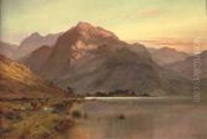 Old Inverlochy by Alfred de Breanski