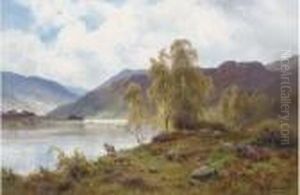 Loch Katrine by Alfred de Breanski