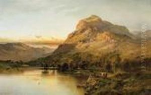 Late Summer Evening, Inverness by Alfred de Breanski