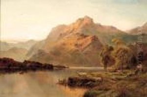 The Hills Of Loch Lomond by Alfred de Breanski