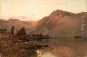 Bealach-nam-bo, Loch Katrin, Nb by Alfred de Breanski