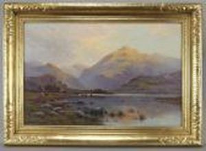 "the Hills Of Barrowdale" by Alfred Fontville De Breanski