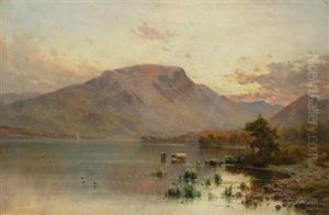 Fruhmorgens Am See
