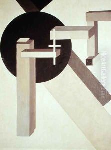 Proun 10, 1919 by Eliezer Markowich Lissitzky