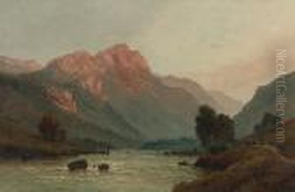 On A Perthshire River - view 1