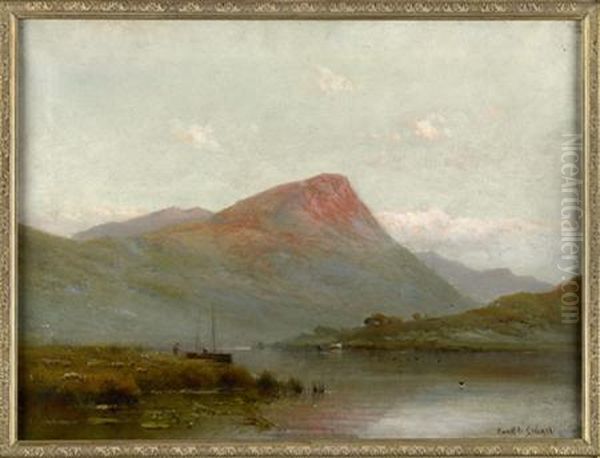 Evening, Llyn Gwynant - view 1