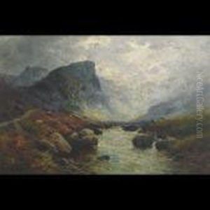 In The Western Highlands by Alfred Fontville De Breanski