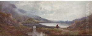 The Serpent's Lake, Gap Of Dunloe, Killarney, Ireland by Alfred Fontville De Breanski