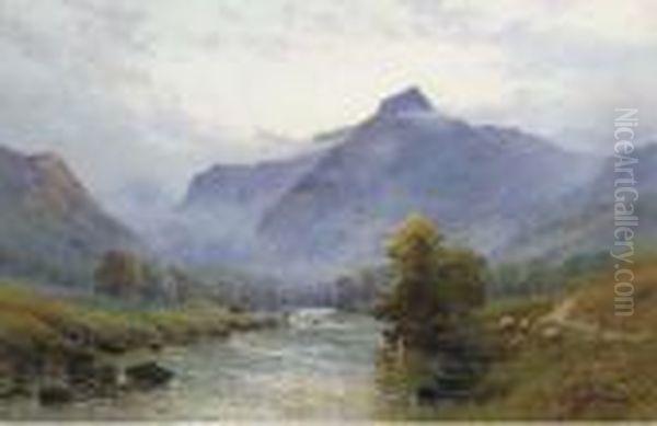 Fishing Below Loch Coruisk, Invernesshire - view 1