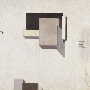 Proun 1C by Eliezer Markowich Lissitzky