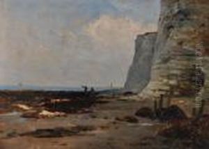 Fisher Folk On The Beach, 
Kent