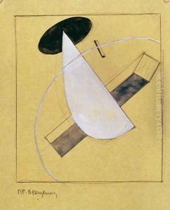 Proun 18, 1919-20 by Eliezer Markowich Lissitzky