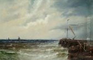 Figures On A Pier