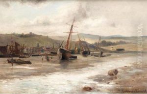 Boats At Low Tide Boats At Low Tide
