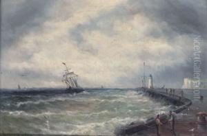 Returning To Harbour by Gustave de Breanski