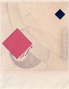 Study for 'This is the end' from the 'Story of Two Squares', 1920 by Eliezer Markowich Lissitzky