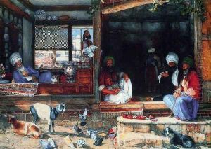 The Kibab Shop, Scutari, Asia Minor by John Frederick Lewis