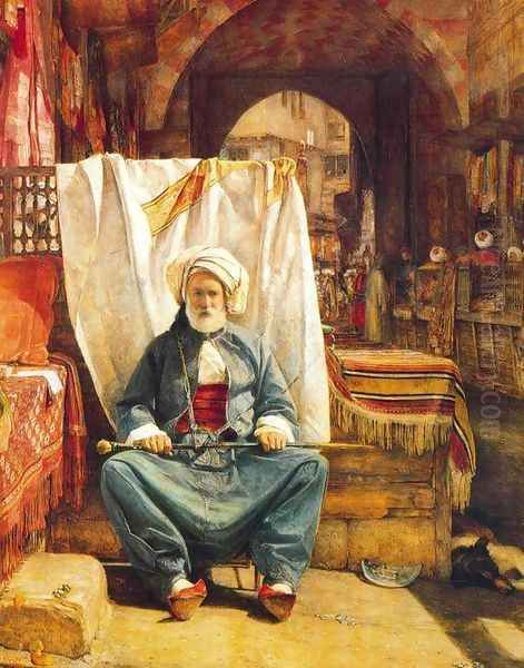 The Carpet Seller. El Khan Khalil, Cairo - view 1