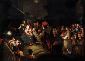 L'adoration Des Mages by Louis de Caullery