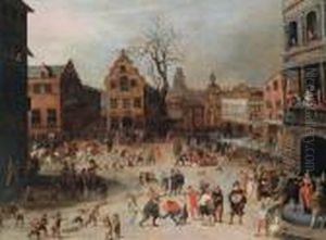 Carnevale In Una Citta Delle Fiandre