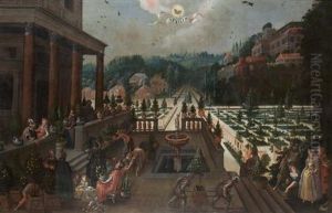Allegory Of The Month Of April