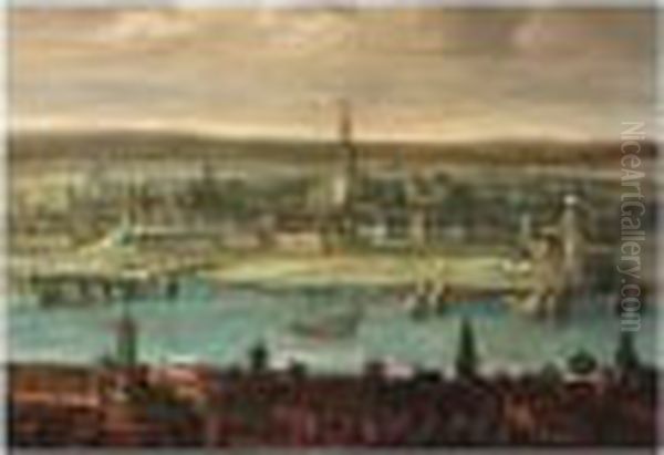 A Capriccio View Of Antwerp - view 1