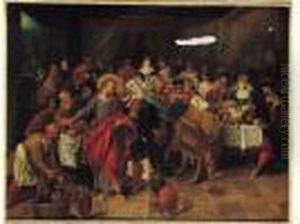 Les Noces De Cana by Louis de Caullery