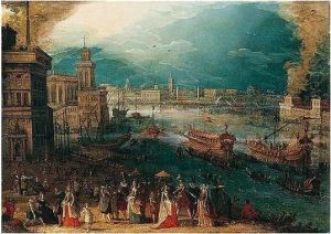 Venice, A Capriccio Of The Bacino Di San Marco On Ascension Day