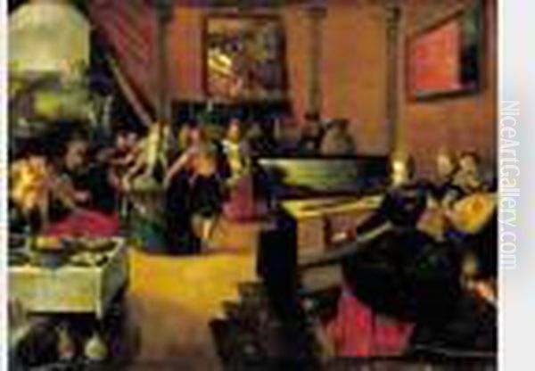 Scene De Festin. - view 1