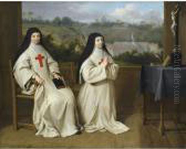 Portrait De Mere Agnes Et Soeur Angelique De L'abbaye De Port Royal
Des Champs - view 1