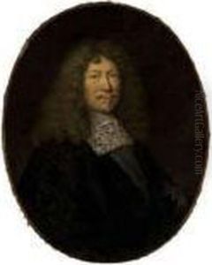 Portrait Of A Gentleman, Half-length, With A Sash And Badge by Philippe de Champaigne