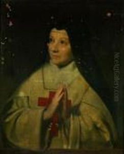 Portrait De Soeur Catherine De Sainte-suzanne by Philippe de Champaigne
