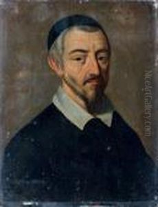 Portrait Presume De Claude Bernard (1588 1641) by Philippe de Champaigne