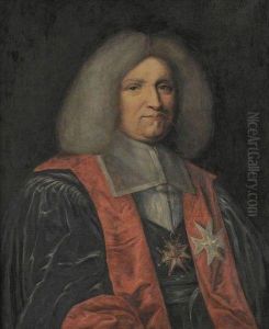 Portrait Presume D'omer Talon by Philippe de Champaigne