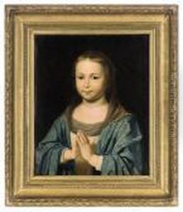 Young Girl At Prayer by Philippe de Champaigne