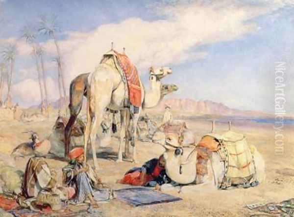 A Halt in the Desert - view 1
