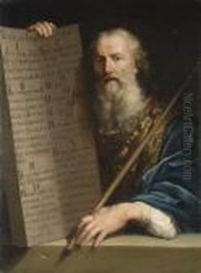 Moses Bearing The Tablets Of The Law