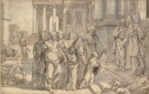 The Presentation Of The Virgin by Philippe de Champaigne