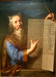 Moses Presenting The Tablets Of The Law