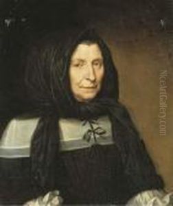 Portrait De Madame Bouthillier, Nee Marie De Bragelonne by Philippe de Champaigne