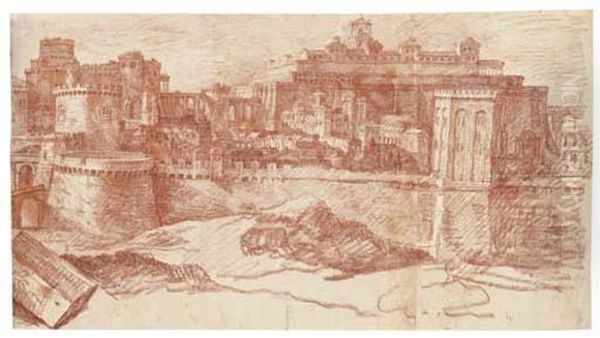 An View Of Jerusalem Showing The Temple Of Solomon - view 1