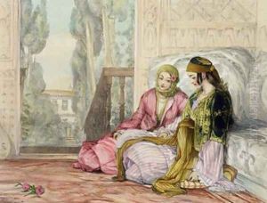 The Harem 5 by John Frederick Lewis