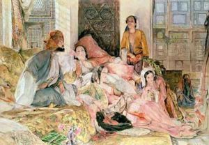 The Harem 1850 by John Frederick Lewis