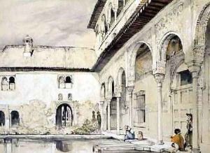 Court of the Myrtles 3 by John Frederick Lewis